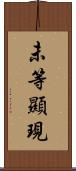 未等顯現 Scroll