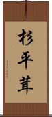 杉平茸 Scroll