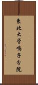 東北大学鳴子分院 Scroll