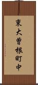 東大曽根町中 Scroll