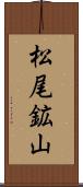 松尾鉱山 Scroll