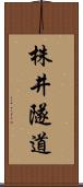 株井隧道 Scroll