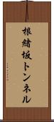 根緒坂トンネル Scroll