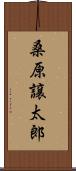 桑原譲太郎 Scroll