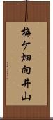 梅ケ畑向井山 Scroll