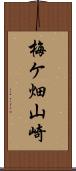 梅ケ畑山崎 Scroll