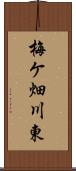 梅ケ畑川東 Scroll