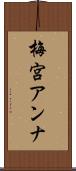 梅宮アンナ Scroll