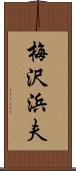 梅沢浜夫 Scroll