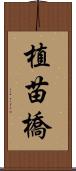 植苗橋 Scroll