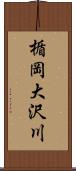 楯岡大沢川 Scroll