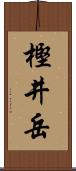 樫井岳 Scroll