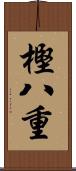樫八重 Scroll