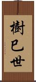 樹巳世 Scroll
