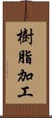 樹脂加工 Scroll