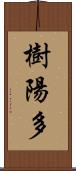 樹陽多 Scroll