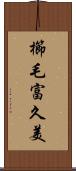 櫛毛富久美 Scroll