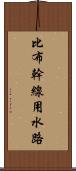 比布幹線用水路 Scroll