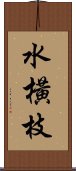 水橫枝 Scroll