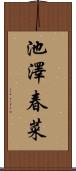 池澤春菜 Scroll