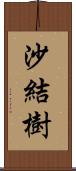 沙結樹 Scroll