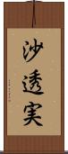 沙透実 Scroll