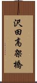 沢田高架橋 Scroll