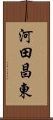 河田昌東 Scroll