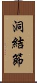 洞結節 Scroll