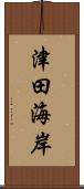 津田海岸 Scroll