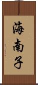 海南子 Scroll