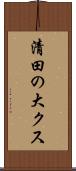 清田の大クス Scroll