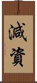 減資 Scroll