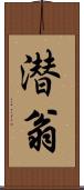 潜翁 Scroll