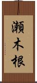 瀬木根 Scroll