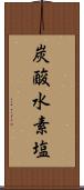 炭酸水素塩 Scroll