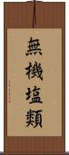 無機塩類 Scroll