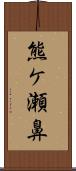 熊ケ瀬鼻 Scroll