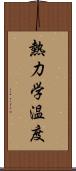 熱力学温度 Scroll