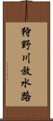 狩野川放水路 Scroll