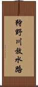 狩野川放水路 Scroll