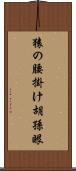 猿の腰掛け Scroll