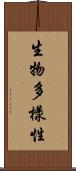 生物多樣性 Scroll