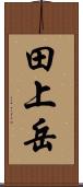 田上岳 Scroll