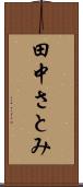 田中さとみ Scroll
