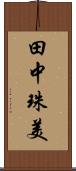 田中珠美 Scroll