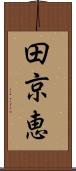 田京恵 Scroll