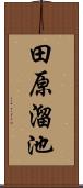 田原溜池 Scroll