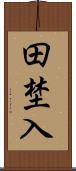 田埜入 Scroll