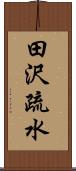 田沢疏水 Scroll